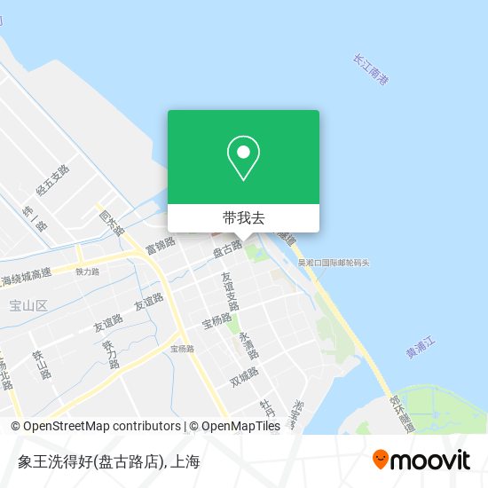 象王洗得好(盘古路店)地图