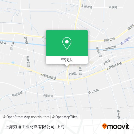 上海秀迪工业材料有限公司地图