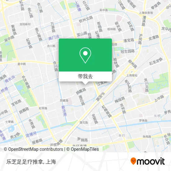 乐芝足足疗推拿地图