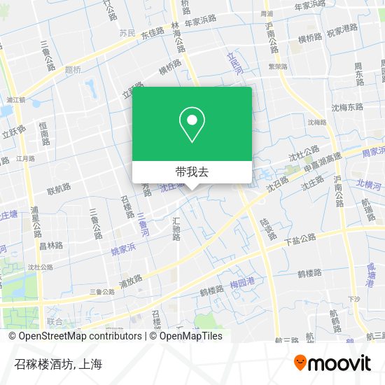 召稼楼酒坊地图