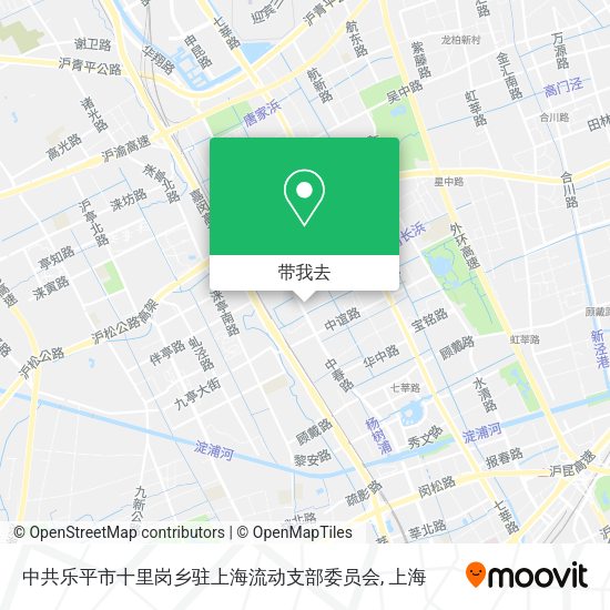 中共乐平市十里岗乡驻上海流动支部委员会地图