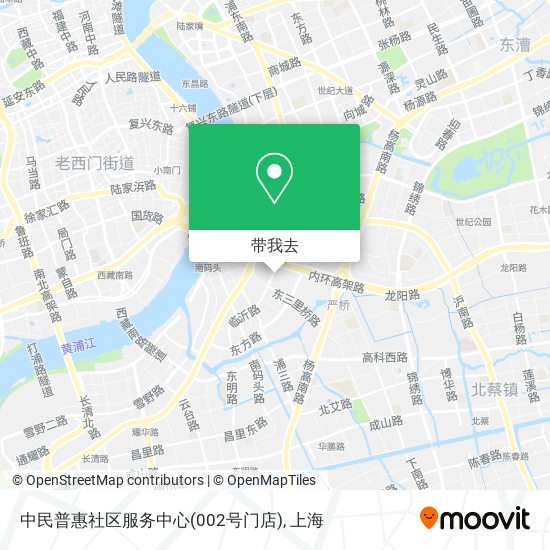 中民普惠社区服务中心(002号门店)地图