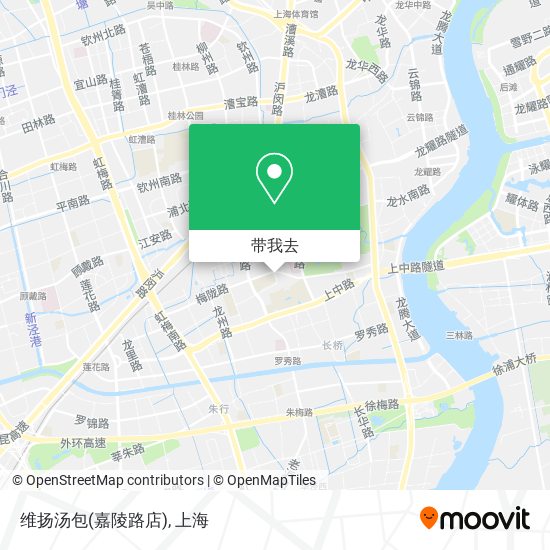 维扬汤包(嘉陵路店)地图
