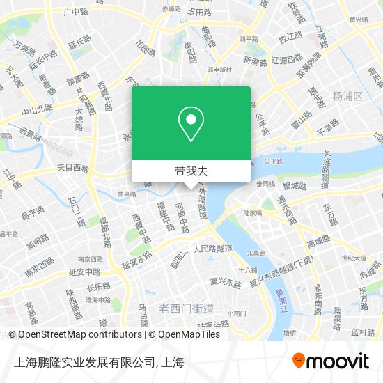 上海鹏隆实业发展有限公司地图