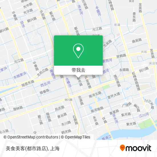 美食美客(都市路店)地图
