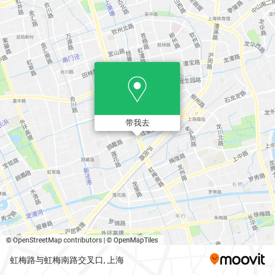 虹梅路与虹梅南路交叉口地图