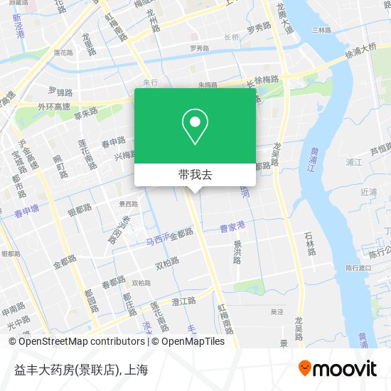 益丰大药房(景联店)地图