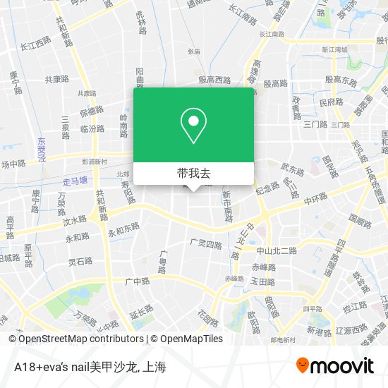 A18+eva‘s nail美甲沙龙地图