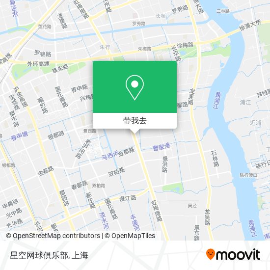 星空网球俱乐部地图
