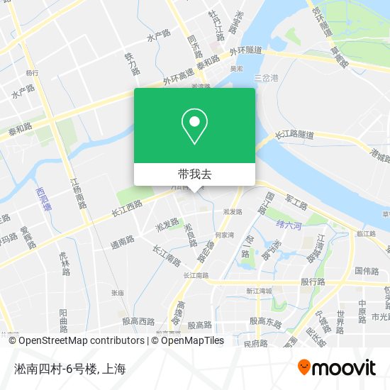 淞南四村-6号楼地图