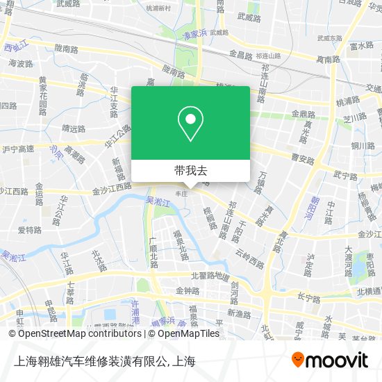 上海翱雄汽车维修装潢有限公地图