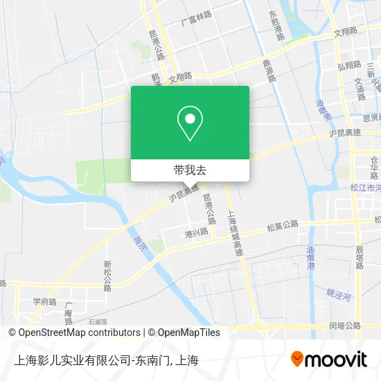 上海影儿实业有限公司-东南门地图
