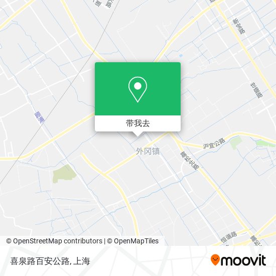 喜泉路百安公路地图