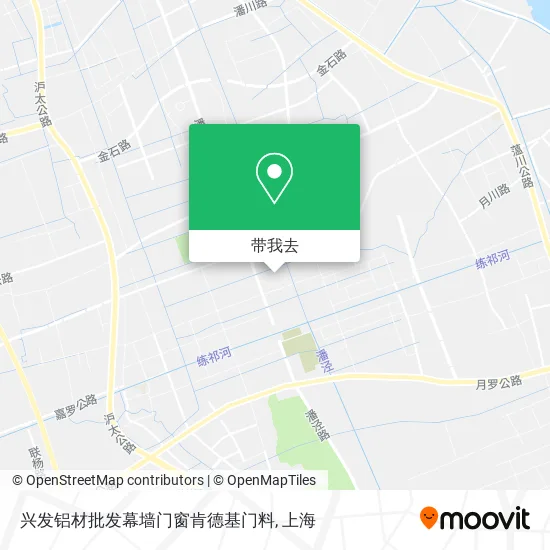 兴发铝材批发幕墙门窗肯德基门料地图