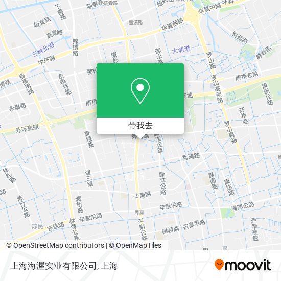 上海海渥实业有限公司地图
