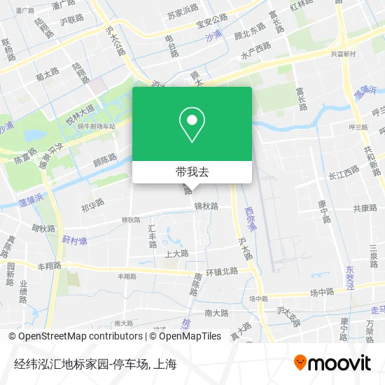 经纬泓汇地标家园-停车场地图