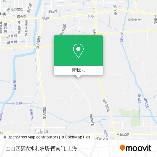 金山区新农水利农场-西南门地图