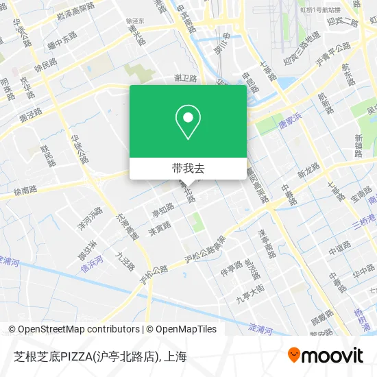 芝根芝底PIZZA(沪亭北路店)地图