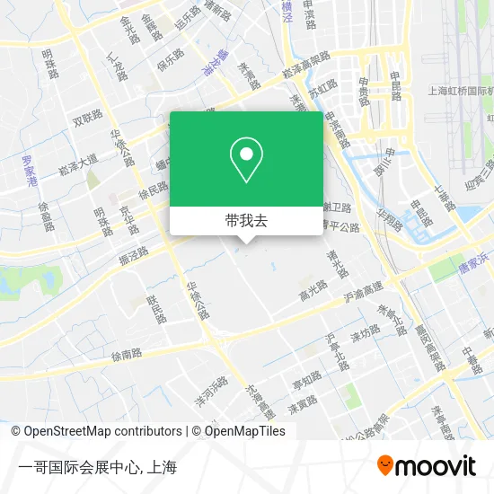 一哥国际会展中心地图