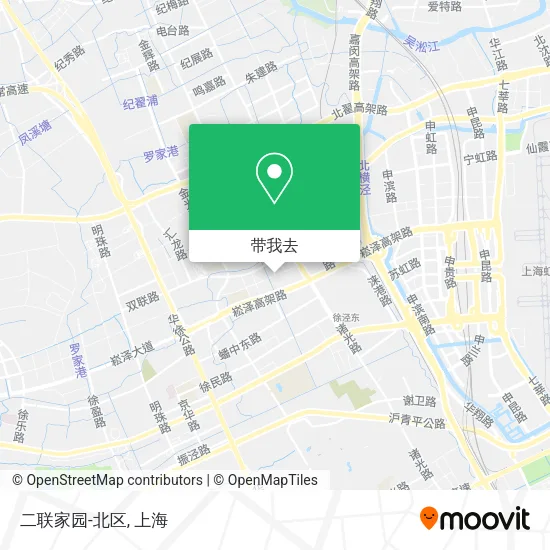 二联家园-北区地图