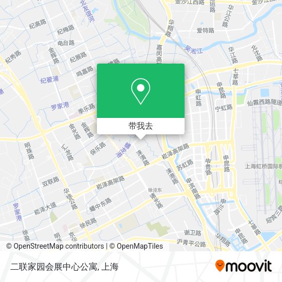 二联家园会展中心公寓地图