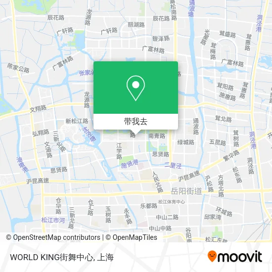 WORLD KING街舞中心地图
