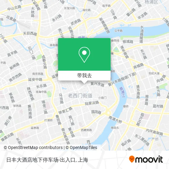 日丰大酒店地下停车场-出入口地图