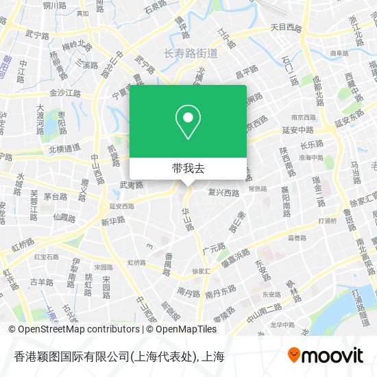香港颖图国际有限公司(上海代表处)地图