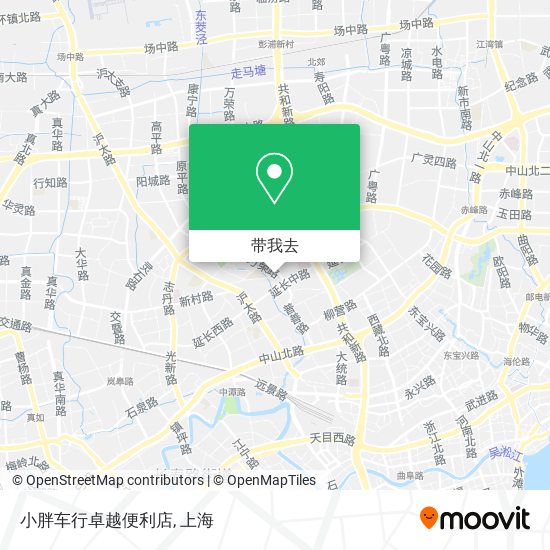 小胖车行卓越便利店地图