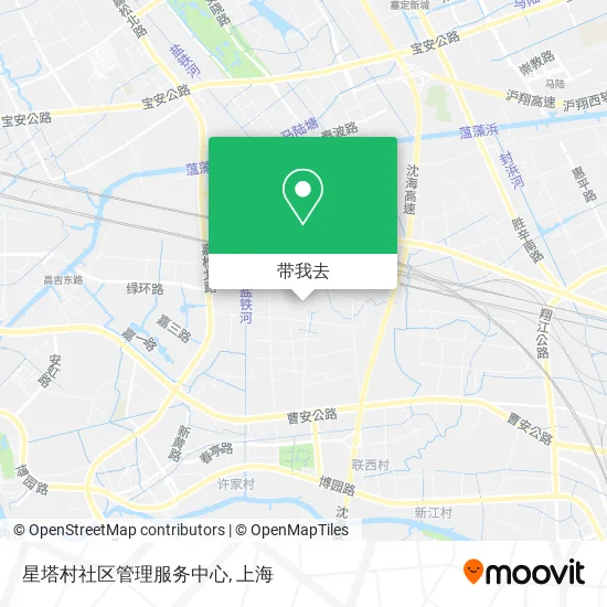 星塔村社区管理服务中心地图