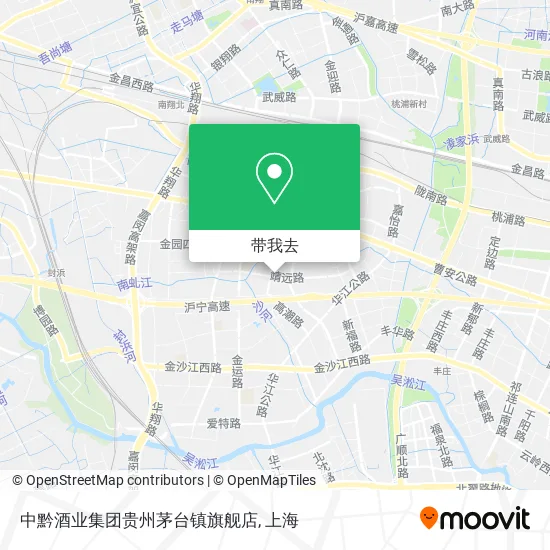 中黔酒业集团贵州茅台镇旗舰店地图