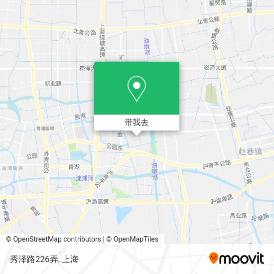 秀泽路226弄地图