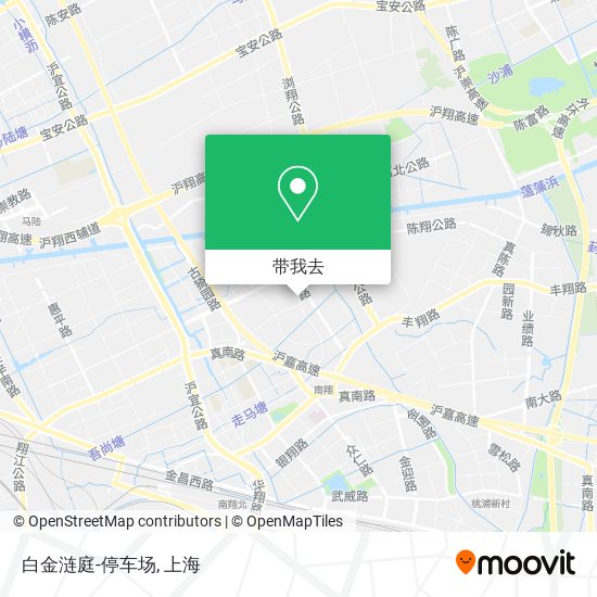白金涟庭-停车场地图