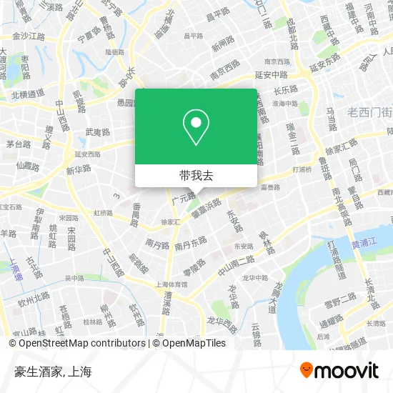 豪生酒家地图