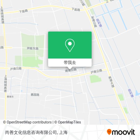 尚善文化信息咨询有限公司地图