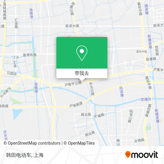 韩田电动车地图