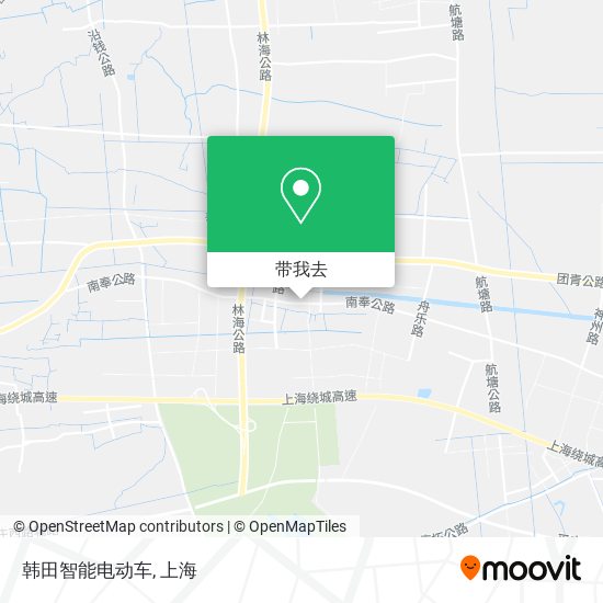 韩田智能电动车地图