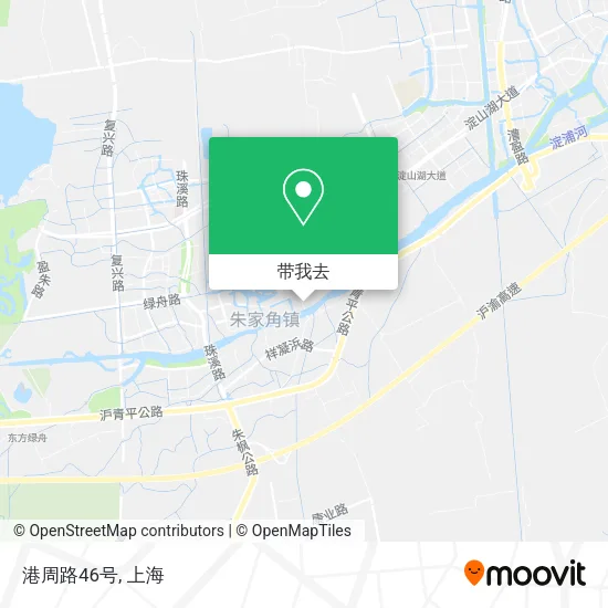 港周路46号地图