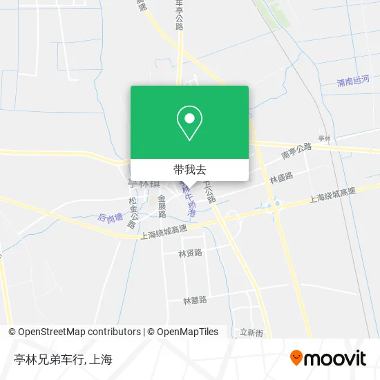 亭林兄弟车行地图