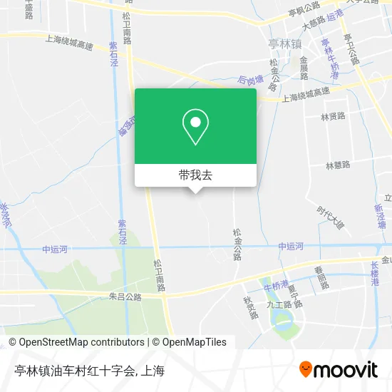 亭林镇油车村红十字会地图