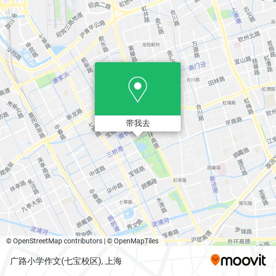 广路小学作文(七宝校区)地图