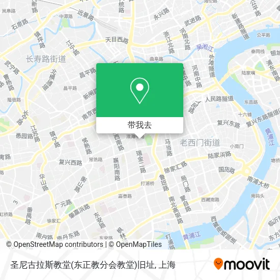 圣尼古拉斯教堂(东正教分会教堂)旧址地图