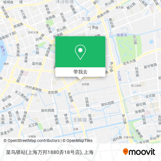 菜鸟驿站(上海万邦1880弄18号店)地图