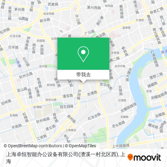 上海卓恒智能办公设备有限公司(漕溪一村北区西)地图