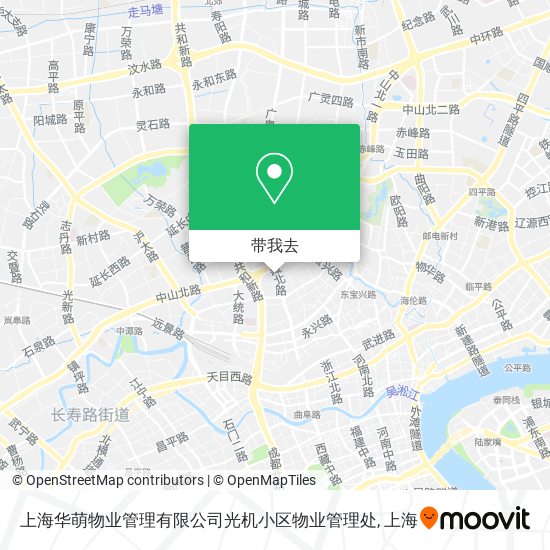 上海华萌物业管理有限公司光机小区物业管理处地图