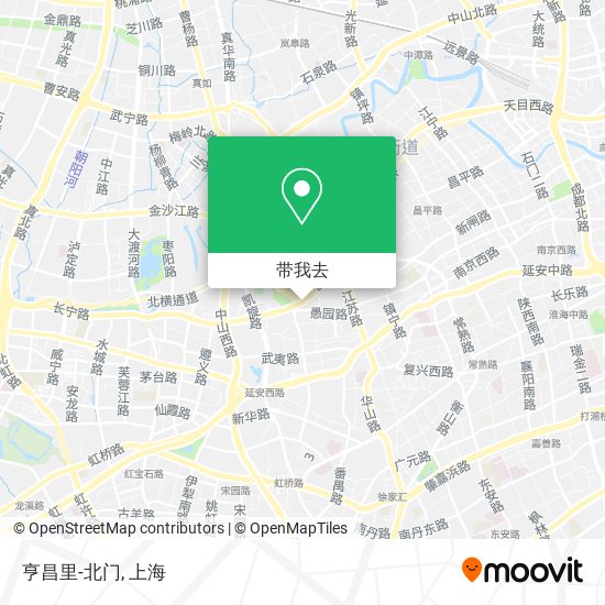 亨昌里-北门地图
