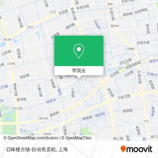 召稼楼古镇-自动售卖机地图