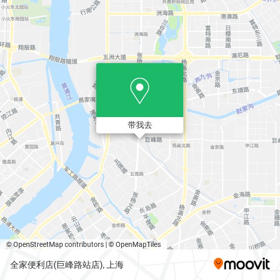 全家便利店(巨峰路站店)地图