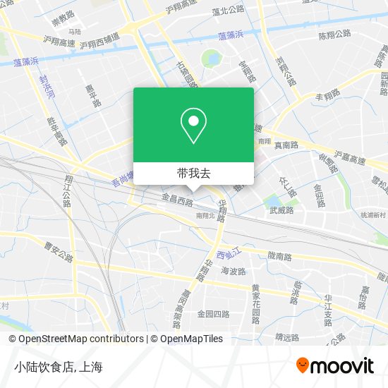 小陆饮食店地图