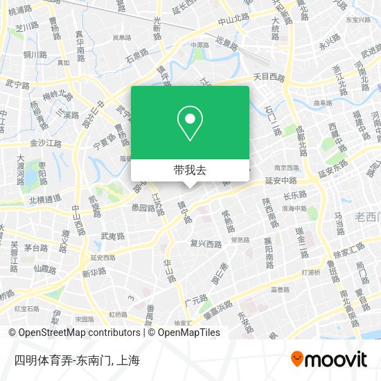 四明体育弄-东南门地图